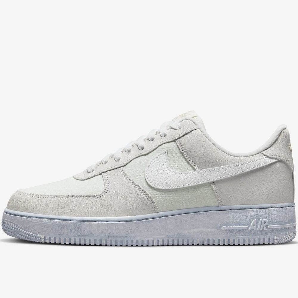 Nike Air Force 1‎ Low Summit White Blue Whisper Size 8.5 Men
